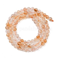 Heated Natural Citrine Bead Strands&nbsp;X-G-P466-01E-01
