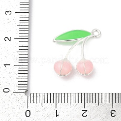 Alloy Enamel Pendants&nbsp;PALLOY-R151-43P-01