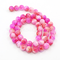 Natural Persian Jade Beads Strands&nbsp;G-D434-10mm-07