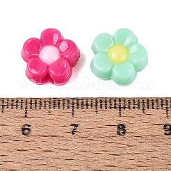 Two Tone Opaque Acrylic Beads&nbsp;OACR-Q203-06