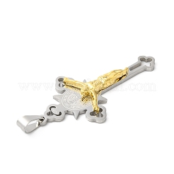 PVD Vacuum Plating 304 Stainless Steel Big Pendants&nbsp;LS-STAS-D052-03GP