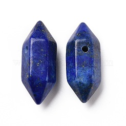 Natural & Synthetic Mixed Gemstone Double Terminal Pointed Pendants&nbsp;G-C007-02A