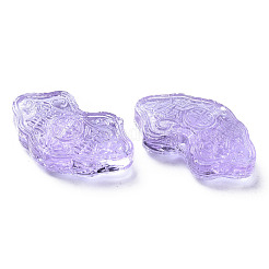 Transparent Handmade Bumpy Lampwork Beads&nbsp;LAMP-T017-11E