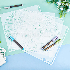 Plastic Drawing Stencil&nbsp;DIY-GF0002-80