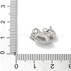 Brass Micro Pave Cubic Zirconia Pendants&nbsp;KK-I476-26P-05