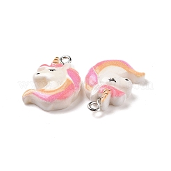 Opaque Resin Pendants&nbsp;X-RESI-J023-12A