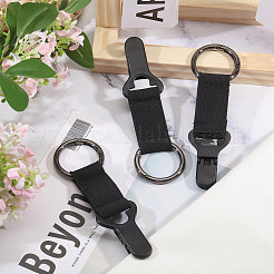 Polyester Plastic Braided Band Hat Clips&nbsp;DIY-WH0899-316