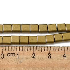 Electroplated Non-magnetic Synthetic Hematite Beads Strands&nbsp;G-C106-A01-05