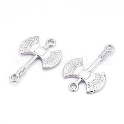 Alloy Double Axe Connector Charms&nbsp;PALLOY-N176-125P