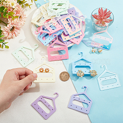 32Pcs 8 Colors 8-Hole Mini Acrylic Earring Hanger&nbsp;EDIS-PH0001-83