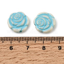 Painted Opaque Acrylic Beads&nbsp;AC-CBAA127-02C