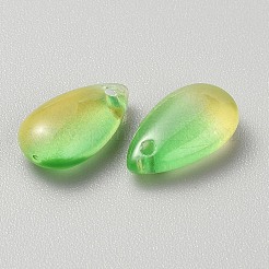 Glass Charms&nbsp;GLAA-WH0039-42C
