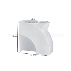 DIY Curved Letter L-Shaped Candle Holder Food Grade Silicone Molds&nbsp;SIMO-PW0020-03
