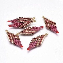 MIYUKI & TOHO Handmade Japanese Seed Beads Links&nbsp;SEED-E004-B10