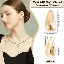 10Pcs Brass Pendants&nbsp;KK-BBC0015-66