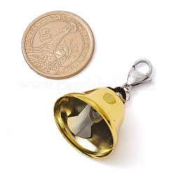 Iron Bell Pendant Decoration&nbsp;HJEW-JM02490-03