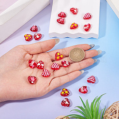20Pcs 5 Styles Glass Enamel Beads&nbsp;GLAA-TA0003-49