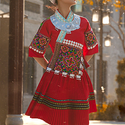 Bohemian Embroidery Floral Polyester Ribbon&nbsp;OCOR-FG0001-56B