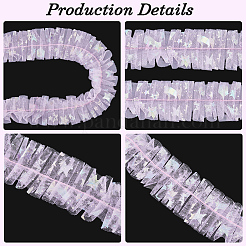 10M Polyester Organza Ribbons&nbsp;SRIB-GF0001-65A