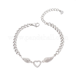 201 Stainless Steel Link Bracelets&nbsp;BJEW-JB12936