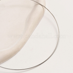 Non-Tarnish 201 Stainless Steel Simple Thin Collar Necklace&nbsp;QV1917-2