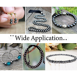8 Strands 8 Styles Non-magnetic Synthetic Hematite Beads Strands&nbsp;G-TA0001-41
