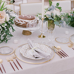 Imitated Pearl Acrylic Napkin Rings&nbsp;AJEW-FH00001