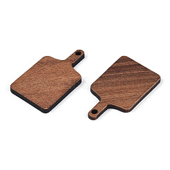 Walnut Wood Pendants&nbsp;WOOD-T032-24