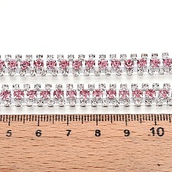 Iron Rhinestone Cup Chains&nbsp;CH-T006-04S-08