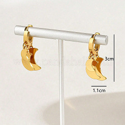 304 Stainless Steel Hoop Dangle Earrings for Women&nbsp;PJ4244