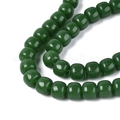 Imitation Jade Glass Beads Strands&nbsp;GLAA-Q106-02A-A06