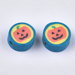Christmas/Halloween Theme 300Pcs Handmade Polymer Clay Beads&nbsp;CLAY-SP0001-01A