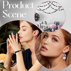 DIY Round Acrylic & Resin Bracelets Jewelry Kits&nbsp;DIY-SC0026-21