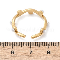 304 Stainless Steel Cuff Rings&nbsp;RJEW-S629-09G-A