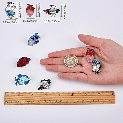 Creative Zinc Alloy Brooches&nbsp;JEWB-SC0001-04