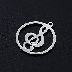 Non-Tarnish 201 Stainless Steel Filigree Charms&nbsp;STAS-T049-T687-1