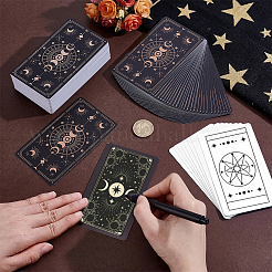 100Pcs Rectangle Paper Tarot Cards&nbsp;DIY-NB0016-44