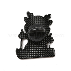 Christmas Theme Zinc Alloy Enamel Pin Brooch for Backpack Clothes&nbsp;JEWE-R003-01EB-01