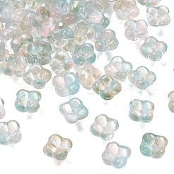 Electroplate Transparent Glass Beads&nbsp;GLAA-A045-03H