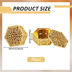 72Pcs Plastic Candy Boxes&nbsp;CON-WA0001-11