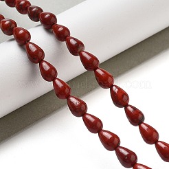 Natural Red Rainbow Jasper Beads Strands&nbsp;G-B106-A33-01