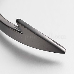 304L Stainless Steel Cuff Bangles&nbsp;LS-BJEW-F181-03B