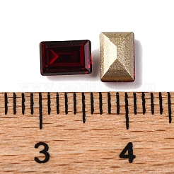 Glass Rhinestone Cabochons&nbsp;RGLA-A026-02A-208