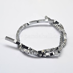 Electroplate Non-magnetic Synthetic Hematite Beads Strands&nbsp;G-I175-04B
