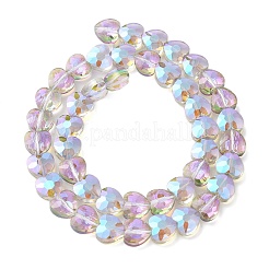 Electroplate Glass Beads Strands&nbsp;EGLA-L045-D
