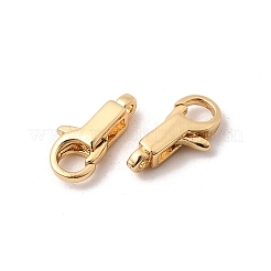 Brass Lobster Claw Clasps&nbsp;KK-K339-12A-G