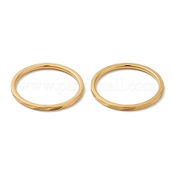 Ion Plating(IP) 304 Stainless Steel Plain Band Rings&nbsp;RJEW-I101-01A-G
