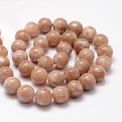 Natural White Jade Beads Strands&nbsp;G-F364-11-10mm-1