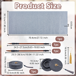 Moisture Retaining Ink Stones&nbsp;AJEW-OC0014-48