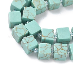 Synthetic Turquoise Beads Strands&nbsp;G-D338-A16